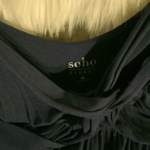 Soho New YORK & co - Navy blu maxi dress. Sz XL - Picture 9 of 10